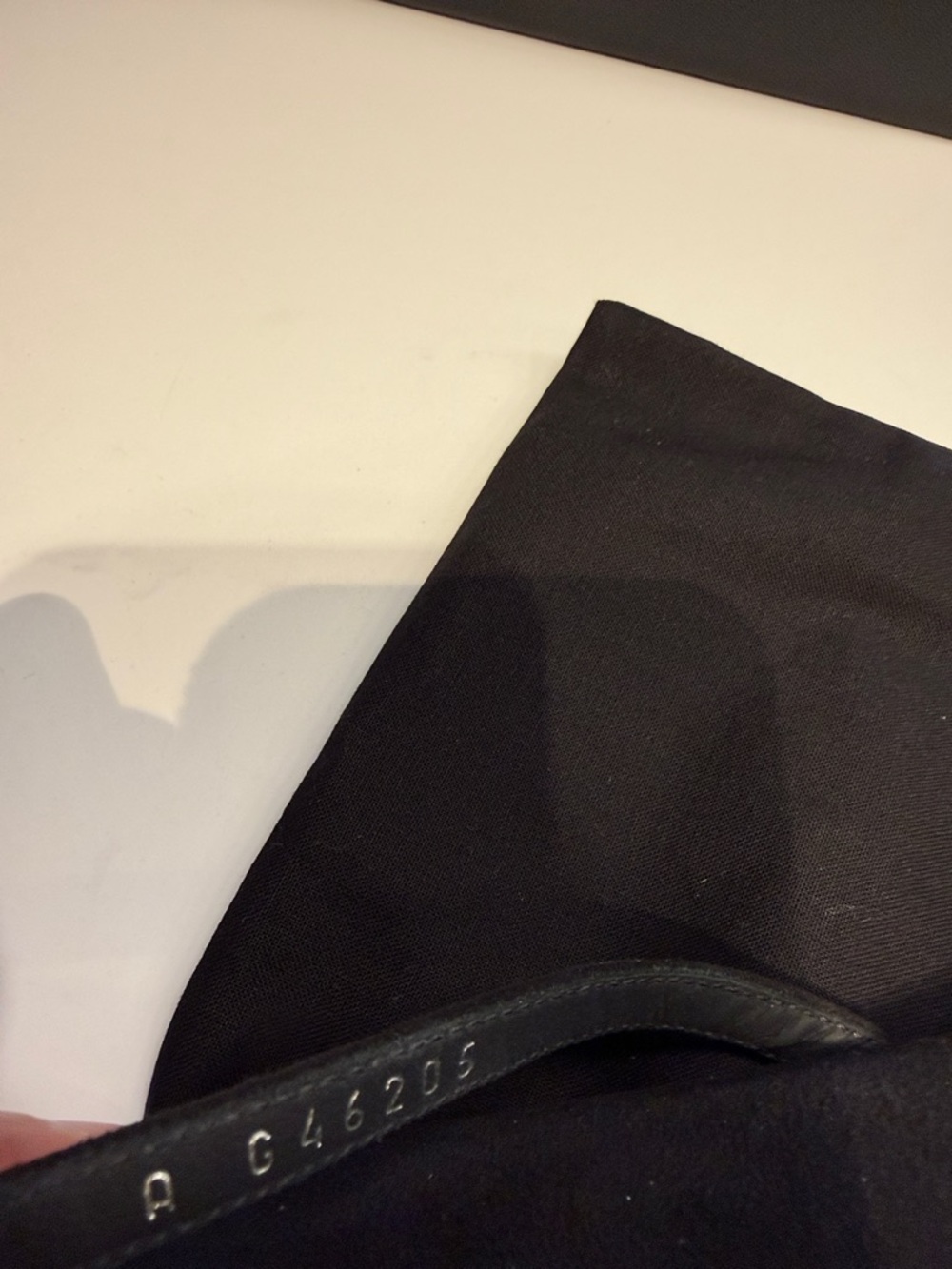 CHANEL Black Suede Crystal-Strap Thong Sandals - Picture 7 of 8